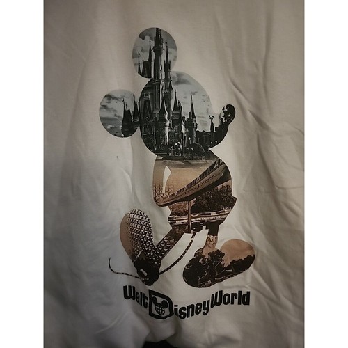 Parks Walt Disney World Mickey Mouse Park Icons T-shirt Adult Medium NWT CR6