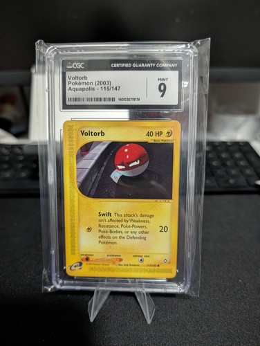 Voltorb graded CGC 9 for sale on eBay