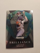 2022 Panini Prizm Draft Picks Brilliance Luke Gold Rc No.BR-LG Boston College G4