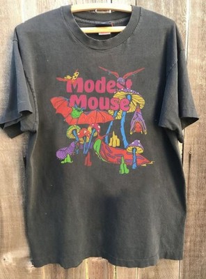 Modest Mouse Psychedelic Concert Charcoal Unisex Shirt Vtg S-5XL KH16984