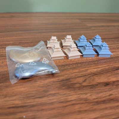 NEW Rising Sun CMON Kickstarter Dynasty Invasion Extras, Unused