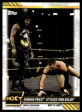 2021 TOPPS WWE NXT DAMIAN PRIEST ATTACKS FINN BALOR #27 3811