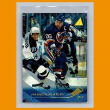 Patrick Flatley #30 1995-96 Pinnacle Rink Collection New York Islanders Hockey