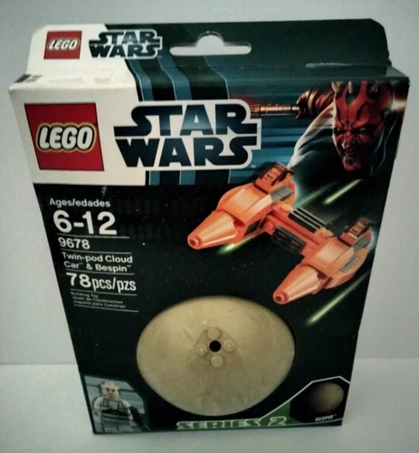 LEGO Star Wars Series 2 Twin-Pod Cloud Car & Bespin Set 9678 New & Sealed Box