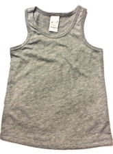 Image of Kavio Infant 6M Jersey Racerback Tank Top Dark Heather Gray SOFT Screenprintable