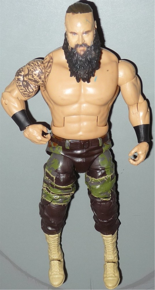 BRAUN STROWMAN WWE Mattel Elite Series 76 Wrestling Action Figure Toy Loose READ
