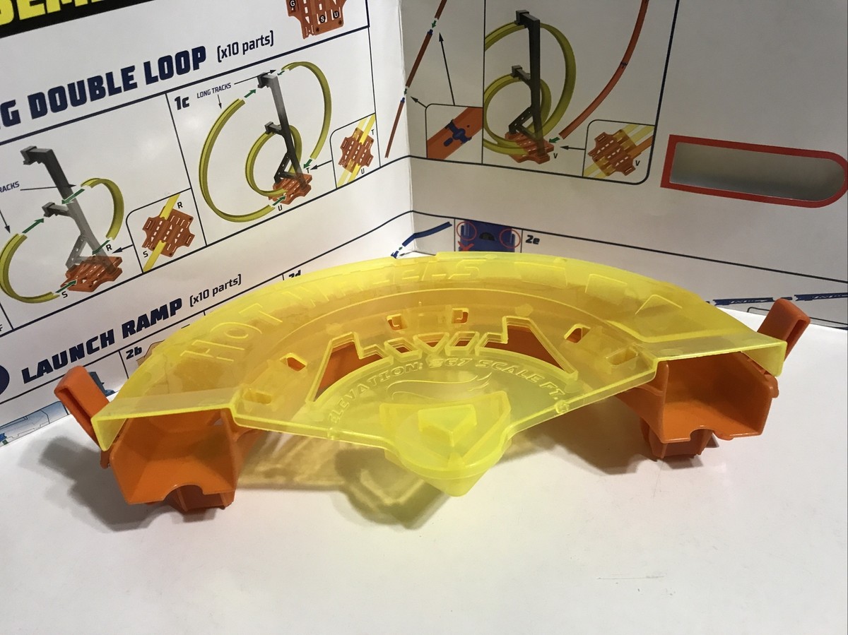 Hot Wheels Track Builder Vertical Launch Kit Part - Vertical Turn