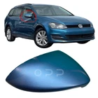 Wing Mirror Cover Painted Pacific Blue LA5J For VW Golf MK7 2013-2021 Right