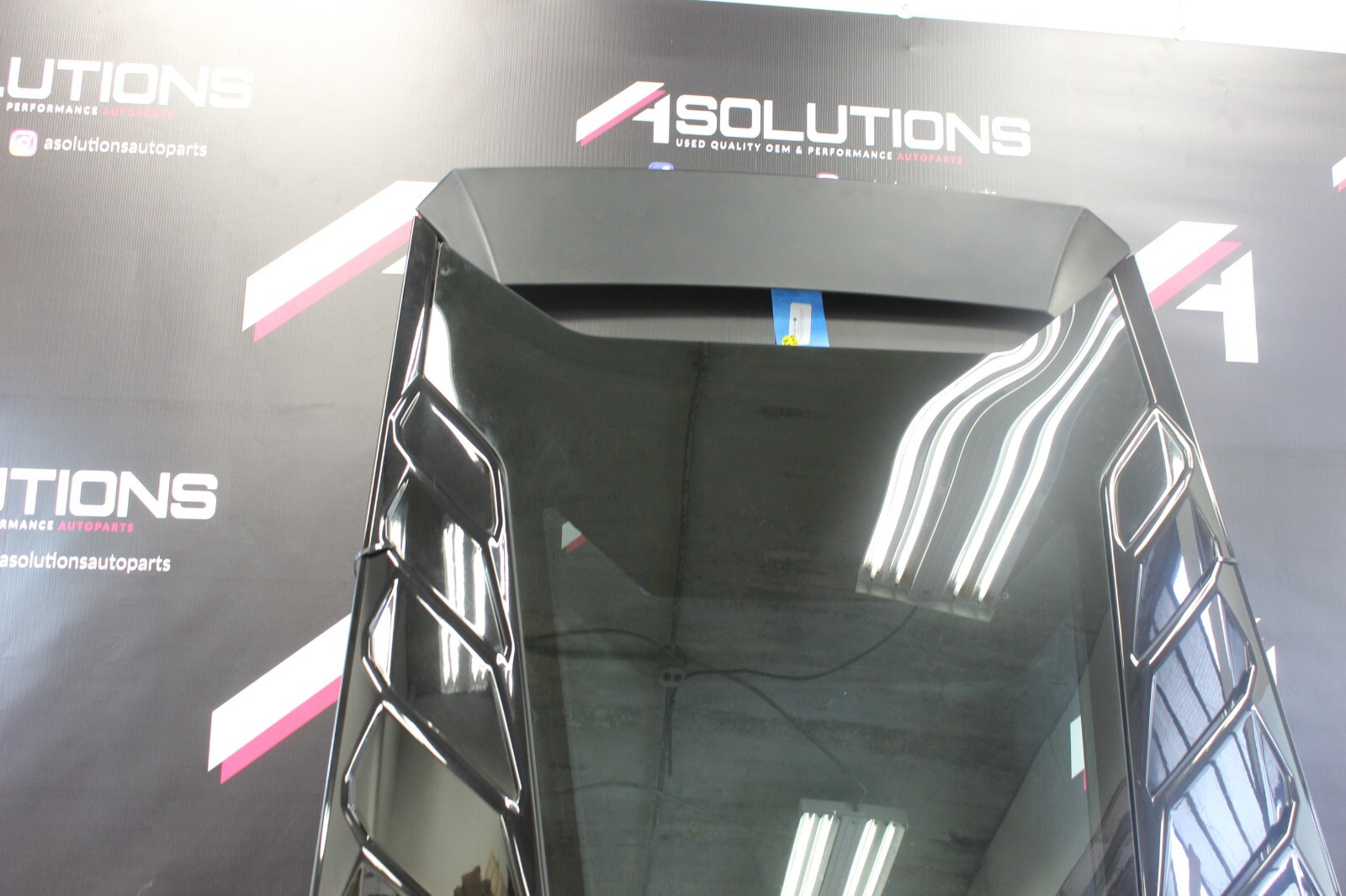 2015 LAMBORGHINI HURACAN REAR LID ENGINE HOOD BONNET COVER W/ GLASS OEM Z3M