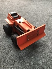 Mighty Mo Friction Motor Tractor Bulldozer 1973 Vintage Ideal Toy Corp USA RARE!