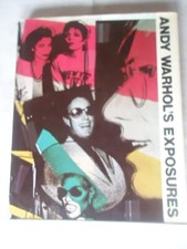 *Andy Warhol’s Exposures* Hardcover Book 1979 First Printing Very Good Condition