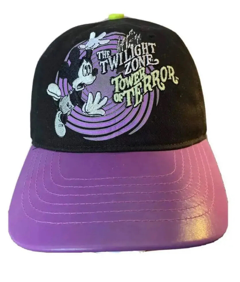 DISNEY PARKS Twilight Zone Hollywood Tower of Terror Mickey Baseball Cap  Youth