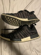 Adidas Originals Mens Size 14 Nmd_r1 Primeknit Black Peach