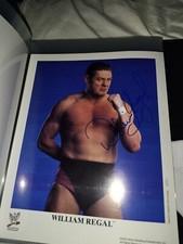 William Regal Signed 8x10 Wwe WWF Promo Photo
