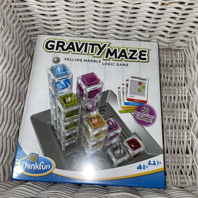 New GRAVITY MAZE Falling Marble Logic Game 1+ Player Toy of the Year Ages 8+