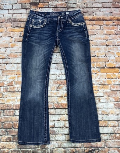 Miss Me Mid Rise Easy Boot Womens Jeans 
