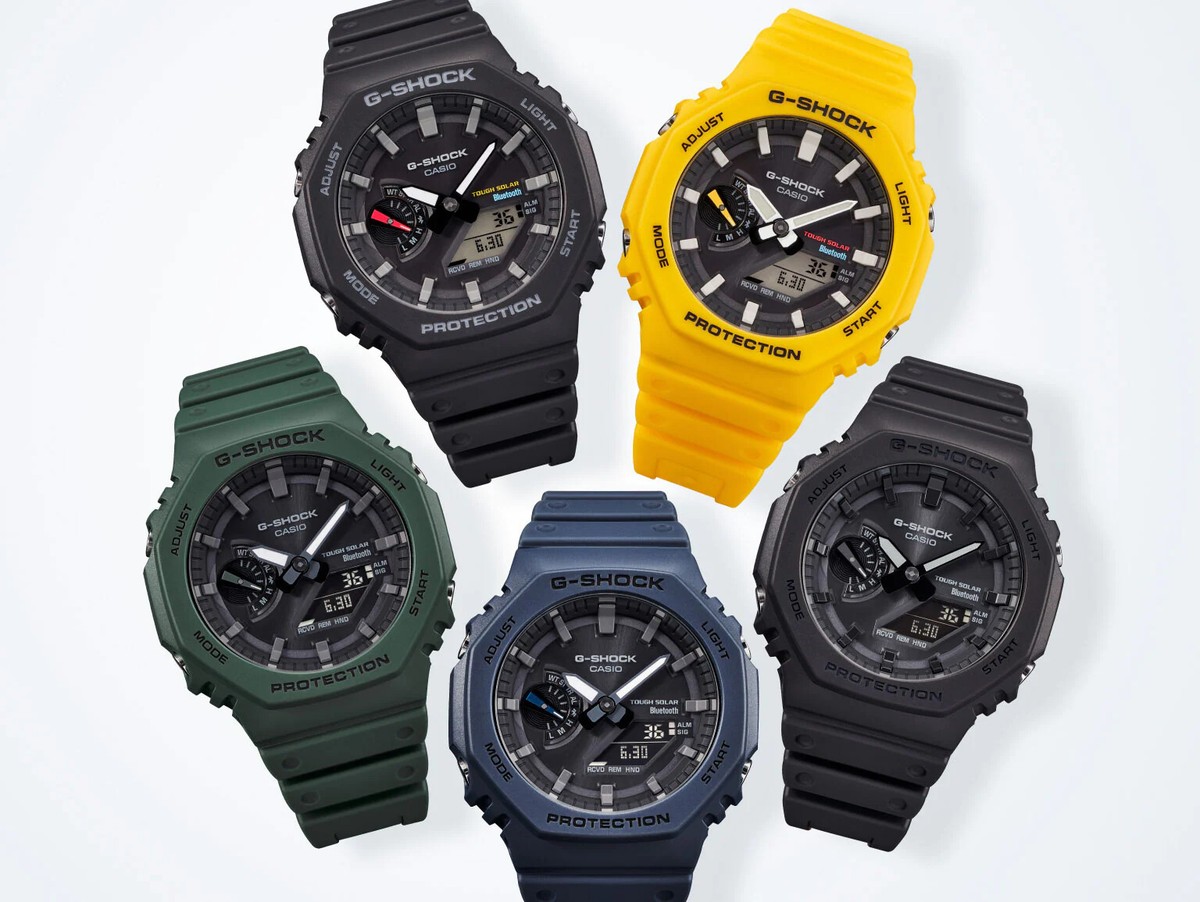 CASIO G-Shock GA-B2100-1A GAB2100-1A Bluetooth Solar Men's Black