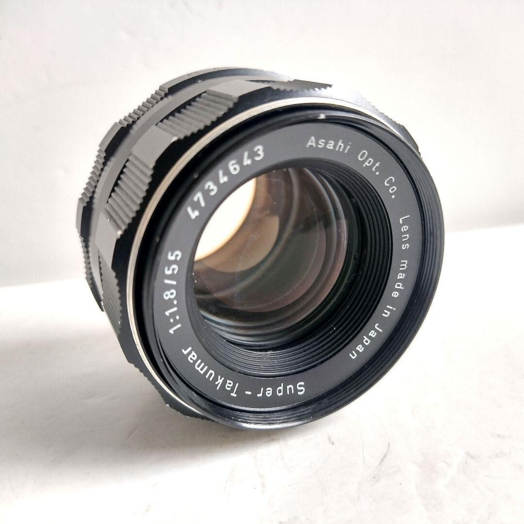 139 Pentax Spotmatic SP 35mm film camera Super Takumar 55mm