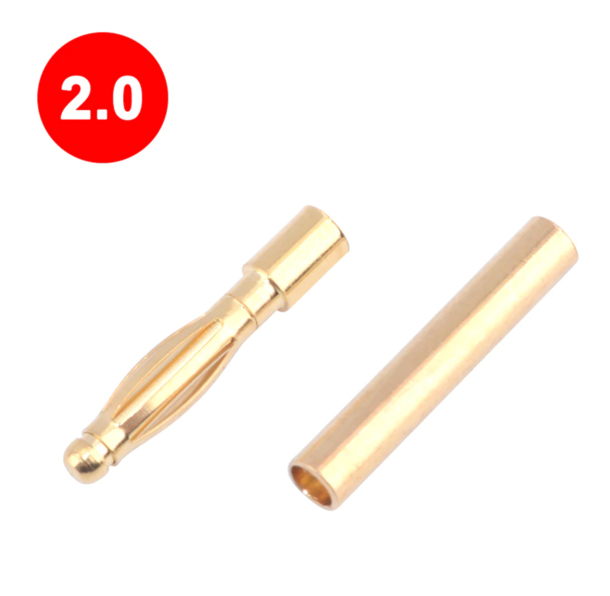 10 X Coppia Spina Oro 3,5 Mm Scanalata Con Saldatore Spina Presa - Foto 2