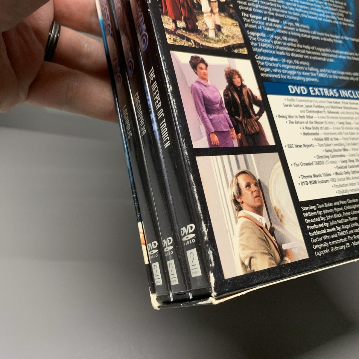Doctor Who - New Beginnings (DVD, BBC Video, 3 Discs) Tom