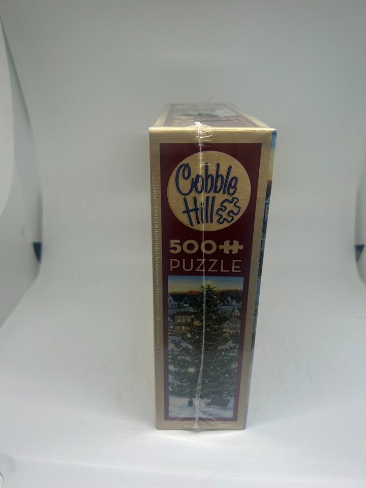 NOS Cobble Hill 2019 Christmas Party 500 Piece Puzzle Sleigh Christmas