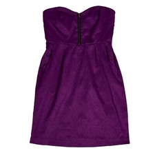 NWT Urban Outfitters | Silence + Noise Dylan strapless mini dress, purple, small