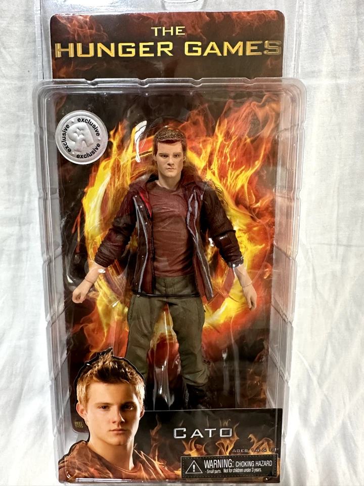 Figura de acción Neca Los Juegos del Hambre Cato 2012 carrete juguetes puerta de leones coleccionable Foto 3 de 4