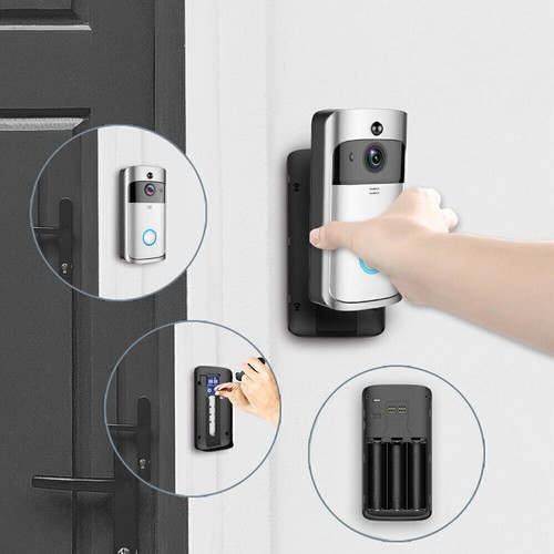 Wireless WiFi Video Doorbell Smart Phone Camera Door Bell Intercom Security Home - Picture 16 of 29