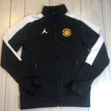 Jordan Basketball Jacket Speedway Dwc Full Zip Black White Small