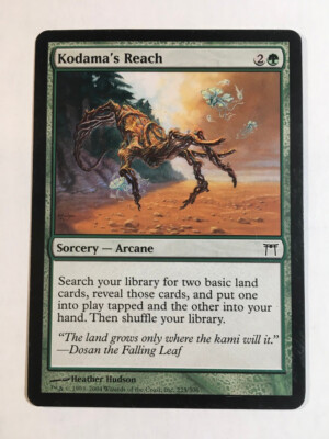 MTG Kodama's Reach Champions of Kamigawa 225/306 Regular Common