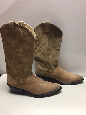 Bottes de cow boy en cuir   marron 1 25712 41 304 : Achetez en ligne les Bottes de cow boy de