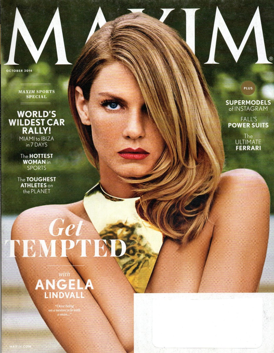 MAXIM Magazine October 2014 Angela Lindvall Anastasia Ashley Ray