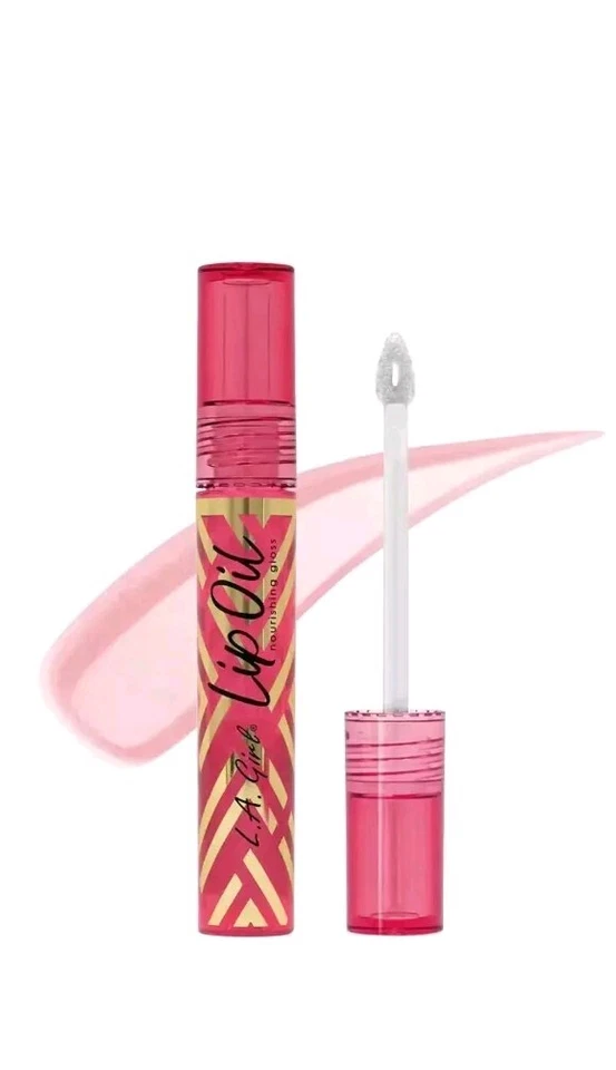 3 L.A. Aceite de labios para niñas, brillo nutritivo, GLC722/25/26 0,07 fl oz cada uno Foto 3 de 4