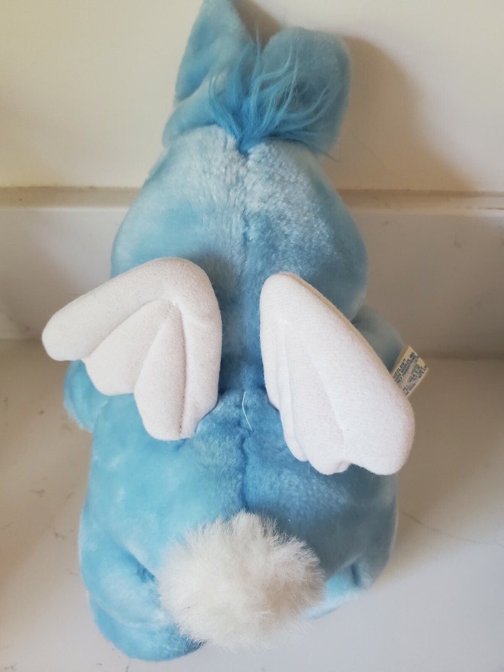Wuzzles Hasbro Softies Hoppopotamus Plush Disney 1984 Blue Hippo Rabbit