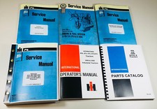International Ih 454 Gas Tractor Service Operators Parts Manual Repair Shop Book