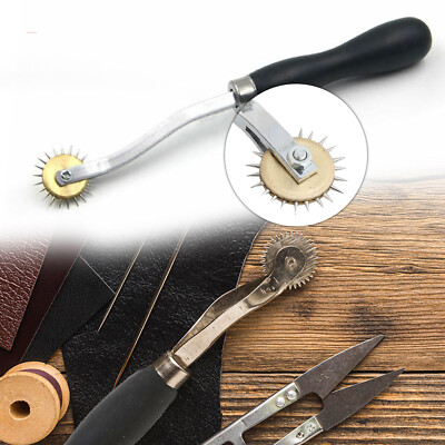 Leder Nähen Fugen Handwerk Handwerkzeug Anreißnadel Rillenkante
