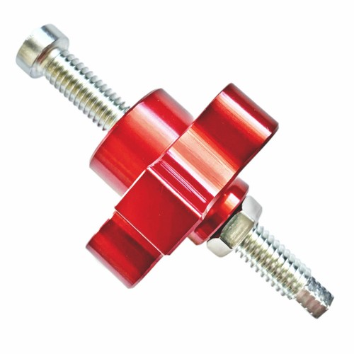 NEW RED MANUAL CAM CHAIN TENSIONER 2009-2017 YAMAHA SUPER TENERE FZ10 YZF R1 M - Picture 4 of 12