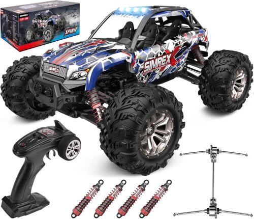 1/16 Scale Hobby RC Car, 36 KPH High-Speed 4WD RC Truck, 2.4 GHz Remote Control