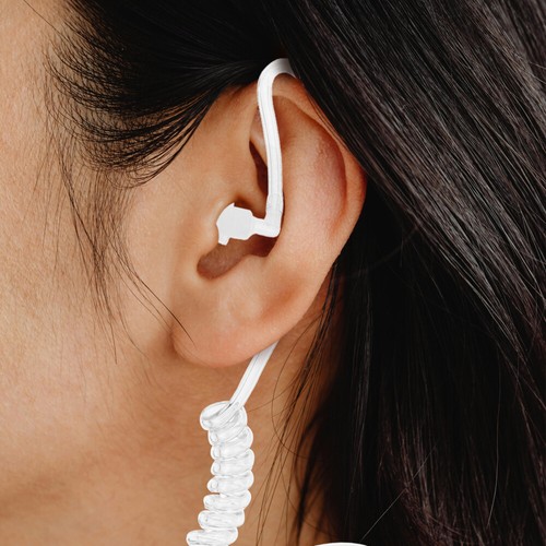 Dress up Earbuds Fake Security Earpiece Cosplay Costume Accessory - Zdjęcie 11 z 12