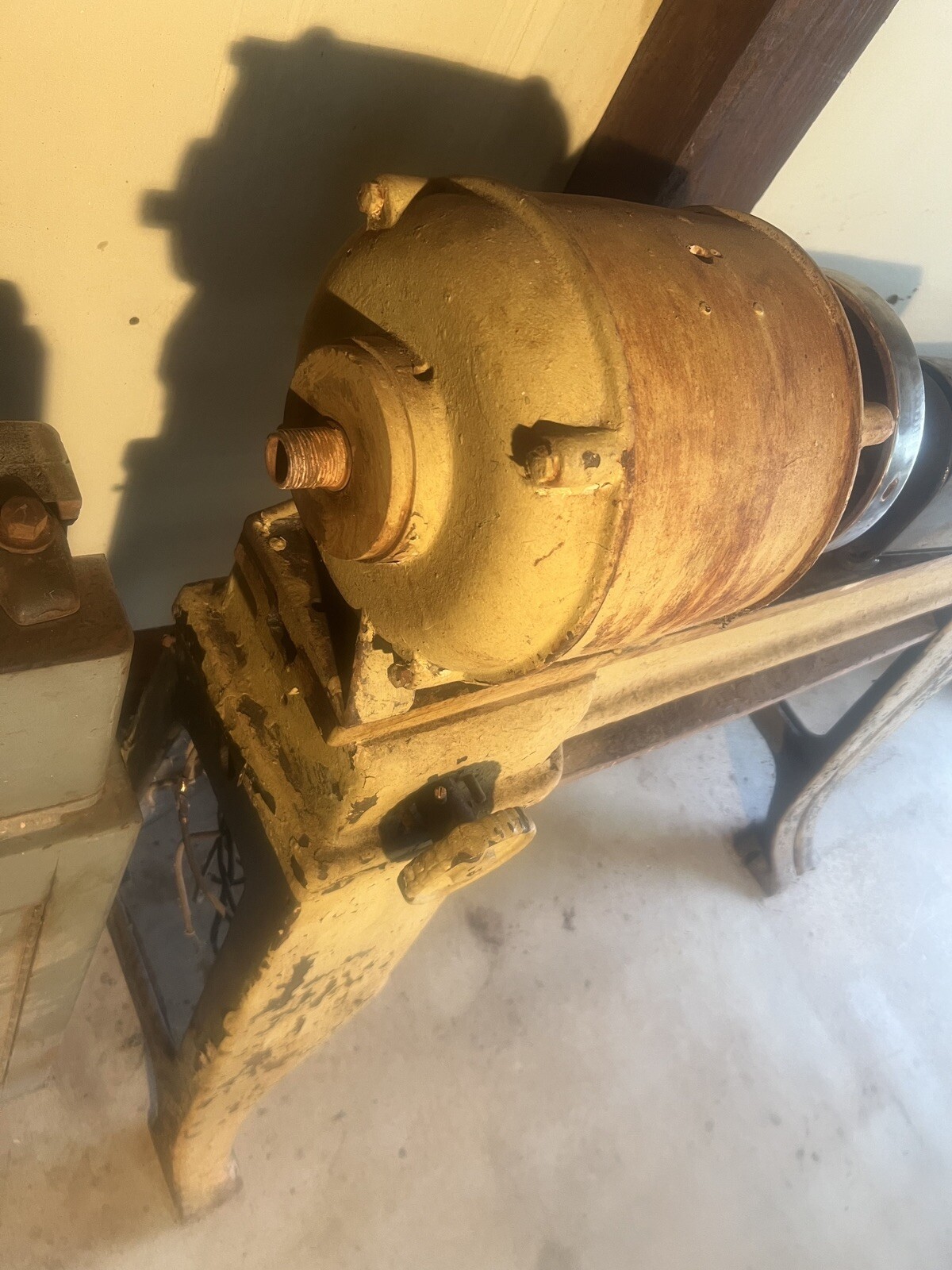 2 Vintage Wood Lathes, one is JG Blount, other unknown, restoration