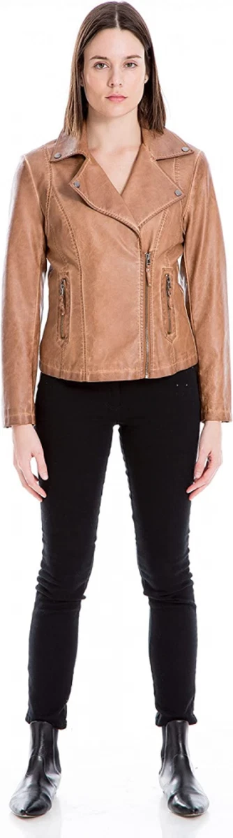 Max studio leather best sale jacket