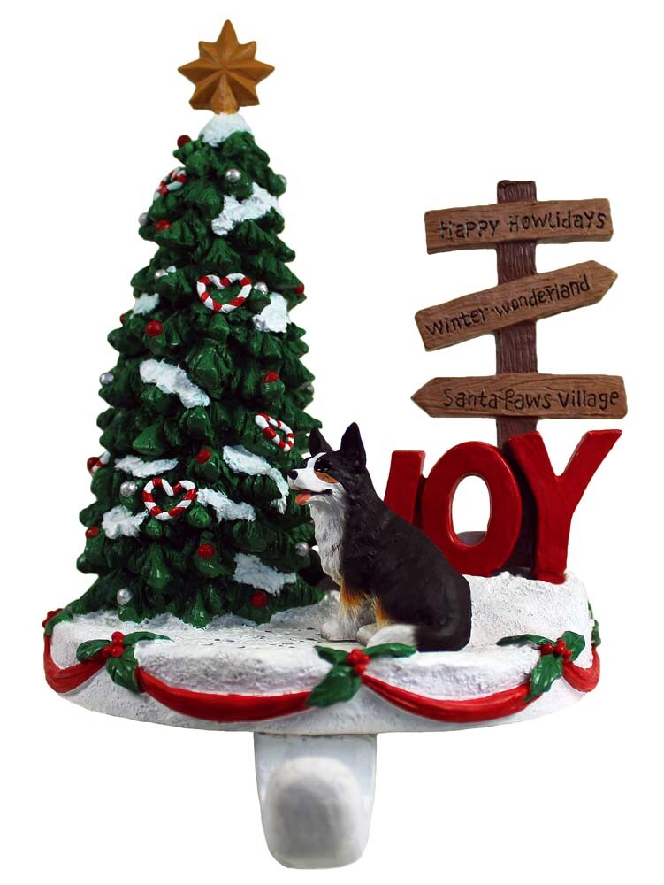 Corgi Stocking Holder Hanger Cardigan