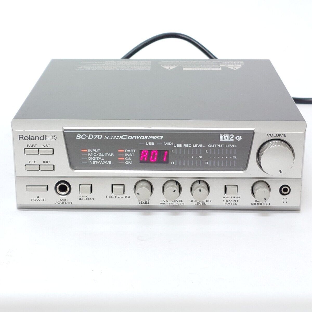 Roland SC-D70 SOUND Canvas DIGITAL Sound Source Module | eBay Roland SC-D70 SOUND Canvas DIGITAL Sound Source Module | eBay
