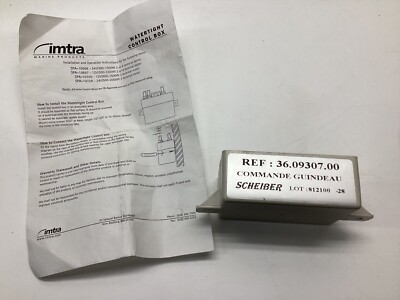 Imtra scheiber watertight control box     b4