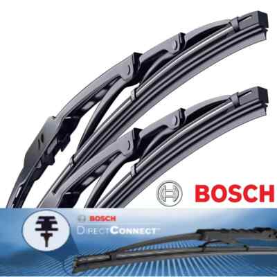 40522 + 40520 Bosch Set of 2 Windshield Wiper Blades for Chevy Olds Framed Pair