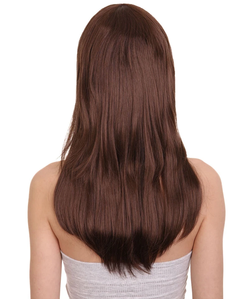 Sexy Peluca Marrón Fiesta Juegos con disfraces Colecciones Glamour Adultas Mujeres HW-696 Foto 4 de 4