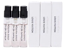 LOUIS VUITTON ATTRAPE-REVES 2.0ml .06fl oz x 3 PERFUME SPRAY SAMPLES