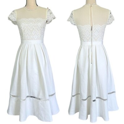 strapless open back dress Cotton Island Pleated Front Twist Dress in Wine main image 1