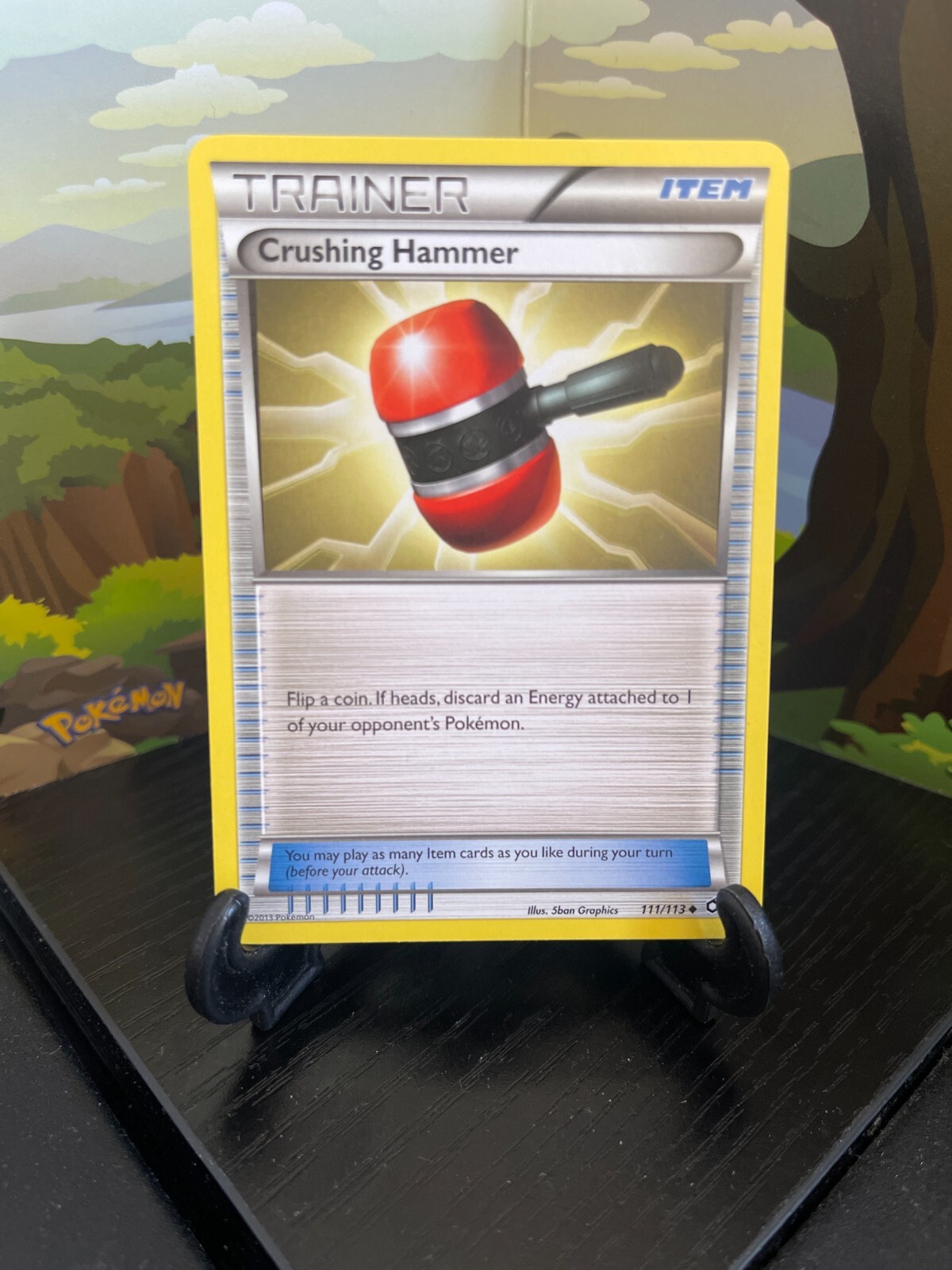 Crushing Hammer 111/113 - Legendary Treasures - Uncommon - Pokemon Card TCG - LP
