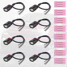 8X Ignition Coil Connector Plug Cable Wire For Ford V6 V8 Flex F150 5.0L 3.5 3.7